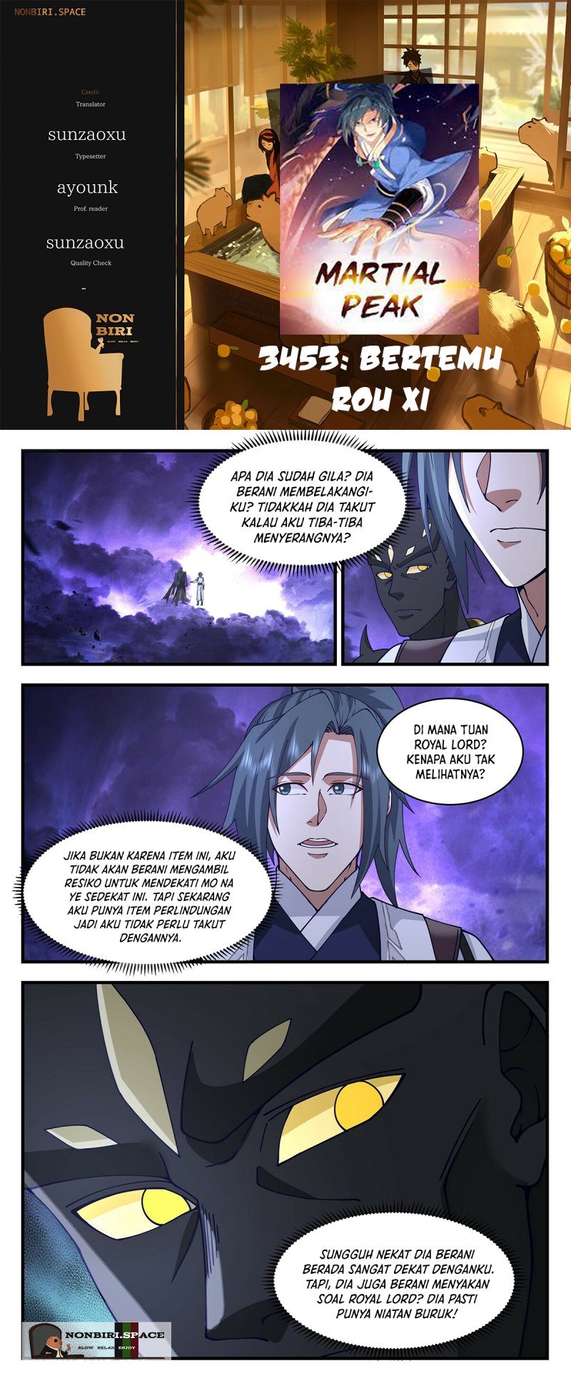 Halaman 1 dari Martial Peak Chapter 3453