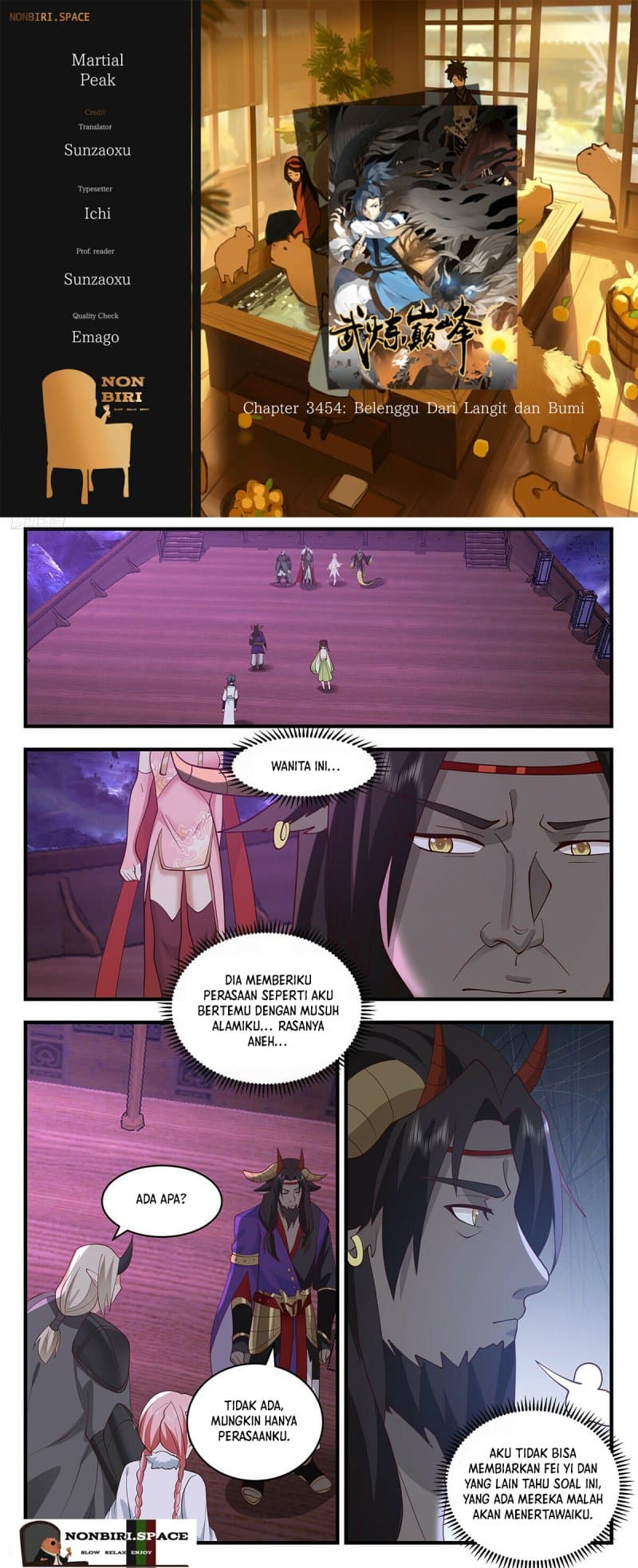 Halaman 1 dari Martial Peak Chapter 3454