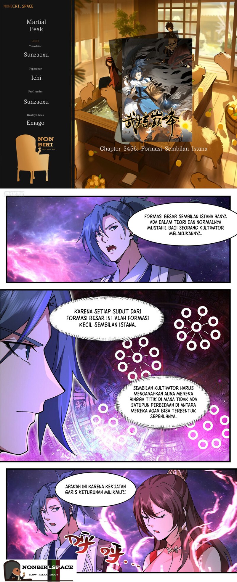 Halaman 1 dari Martial Peak Chapter 3456