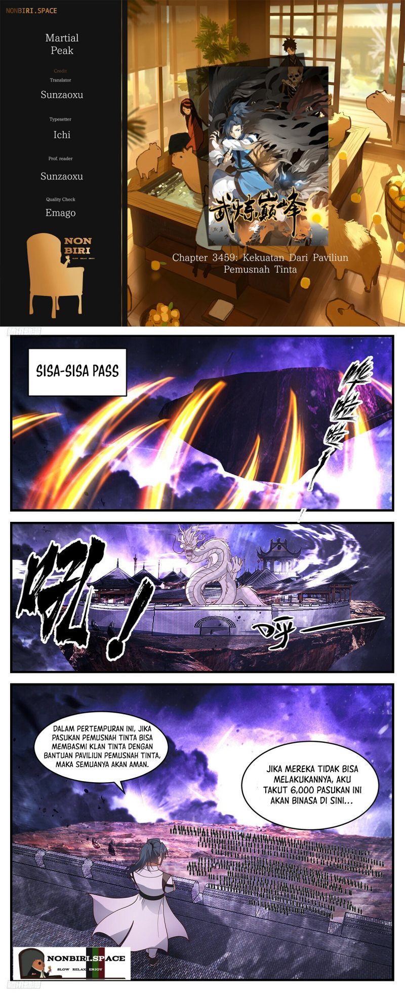 Halaman 1 dari Martial Peak Chapter 3459