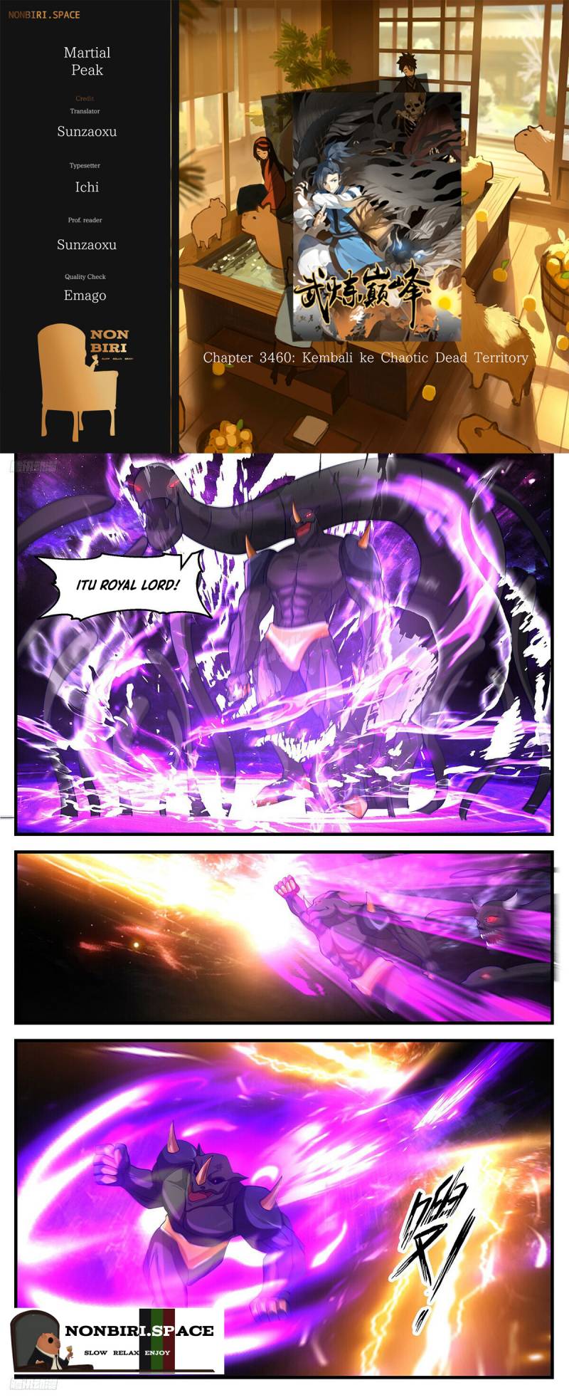 Halaman 1 dari Martial Peak Chapter 3460