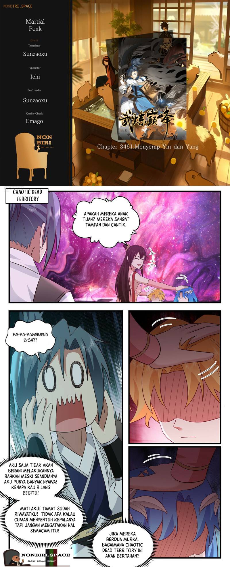 Halaman 1 dari Martial Peak Chapter 3461