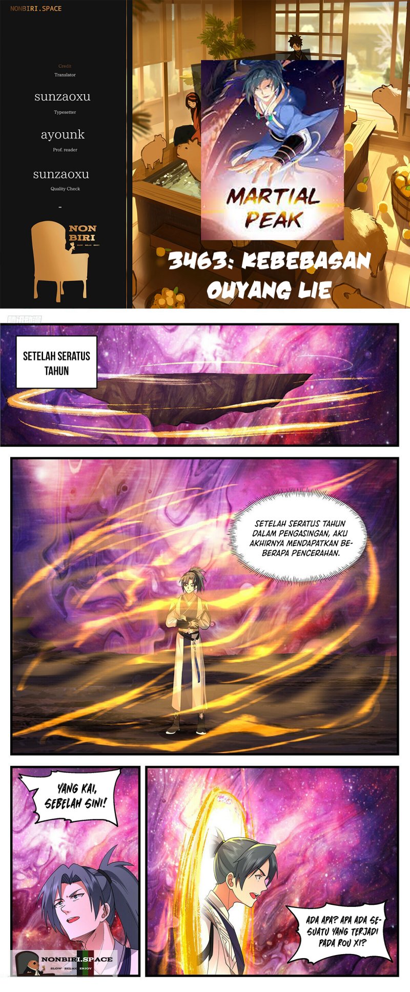 Halaman 1 dari Martial Peak Chapter 3463