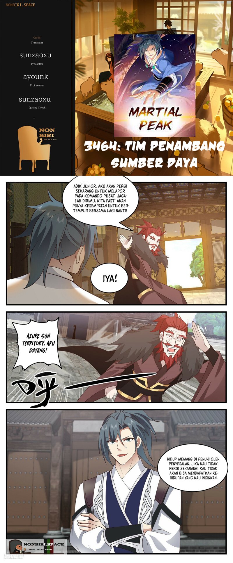Halaman 1 dari Martial Peak Chapter 3464