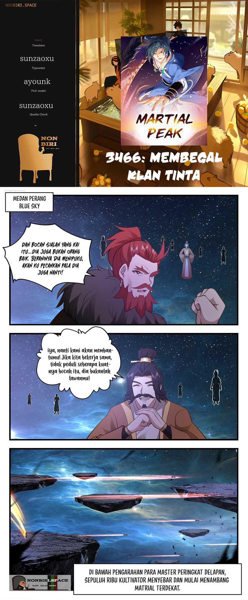 Halaman 1 dari Martial Peak Chapter 3466