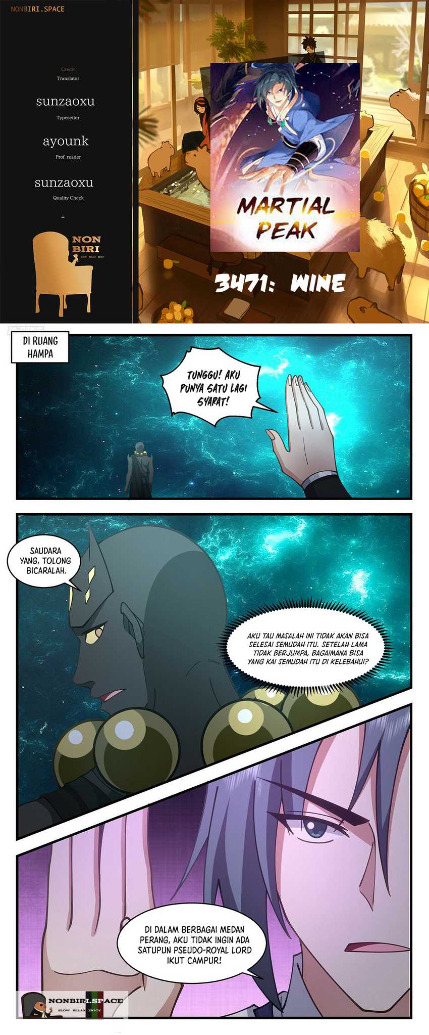Halaman 1 dari Martial Peak Chapter 3471