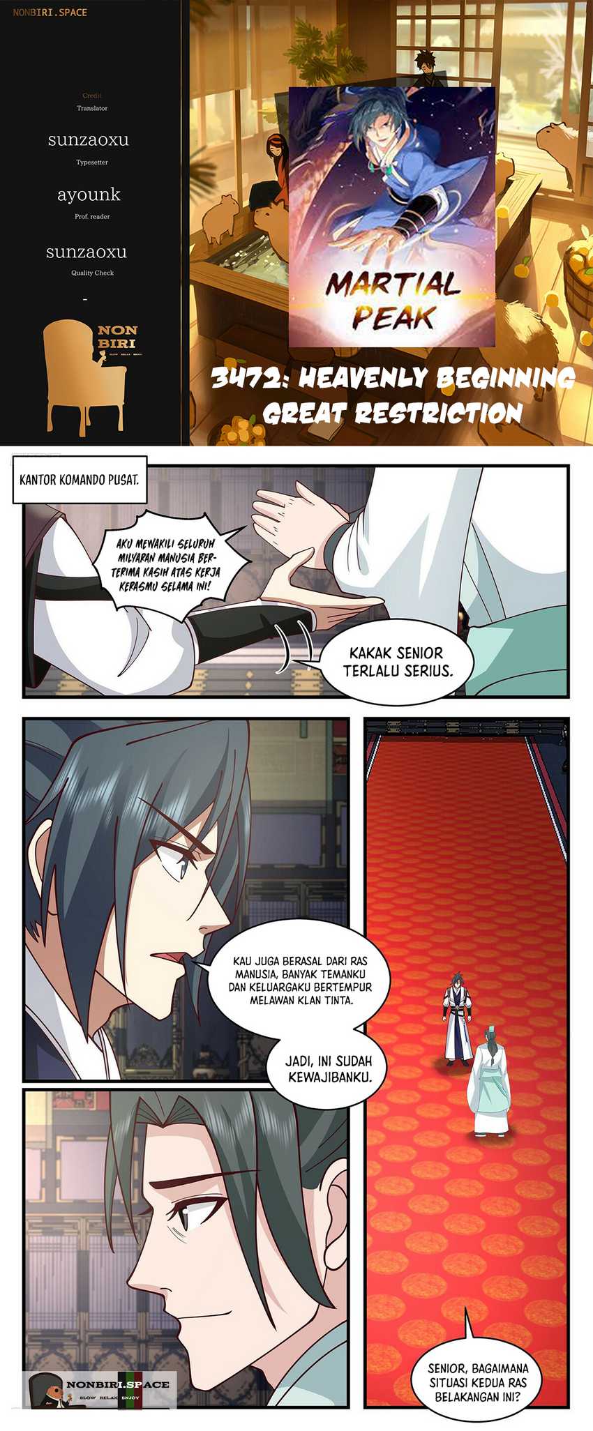 Halaman 1 dari Martial Peak Chapter 3472