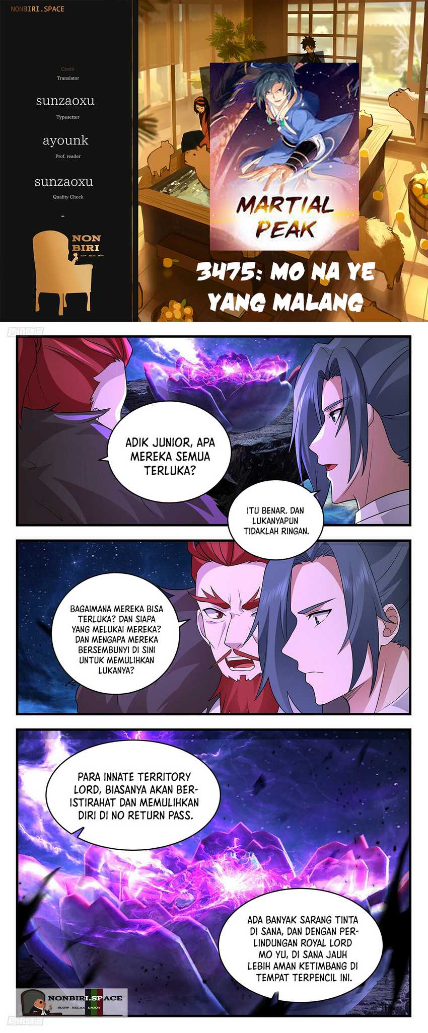 Halaman 1 dari Martial Peak Chapter 3475