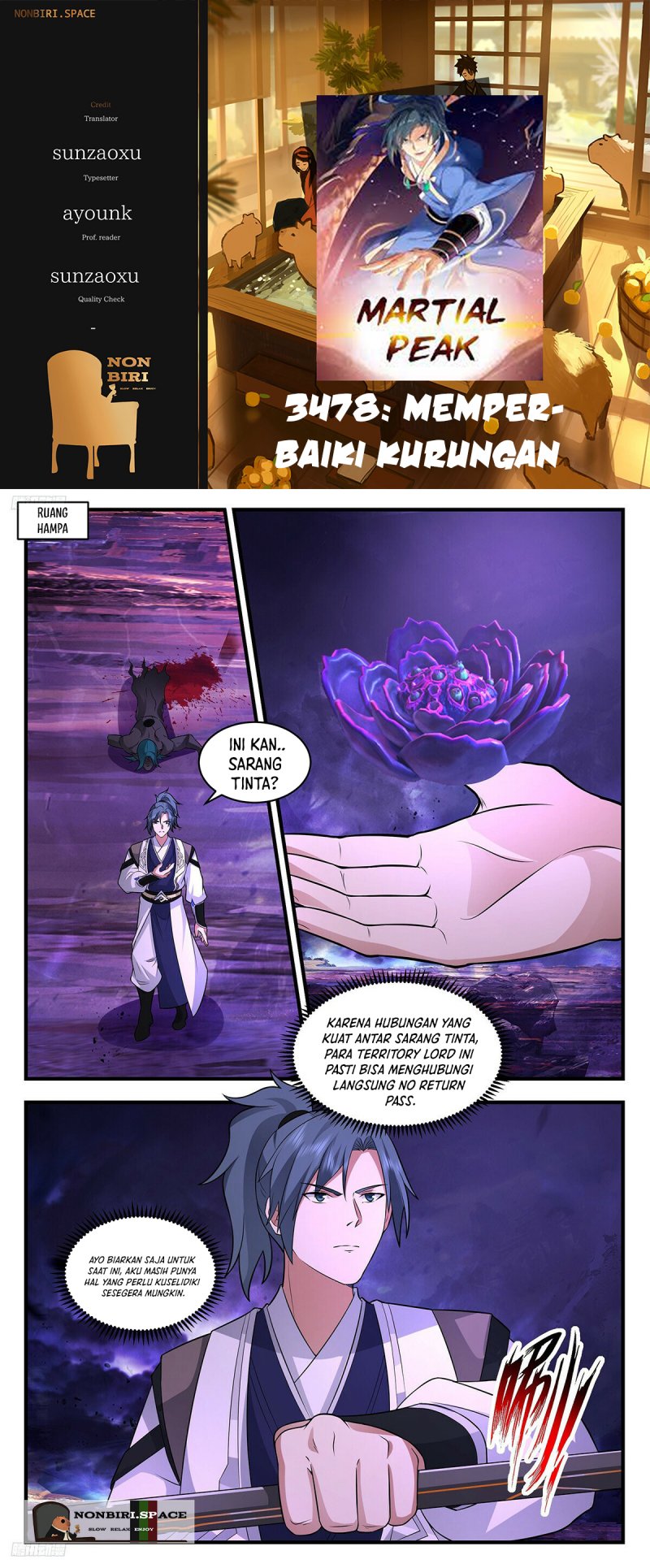 Halaman 1 dari Martial Peak Chapter 3478
