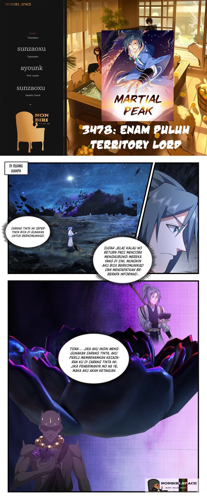 Halaman 1 dari Martial Peak Chapter 3479