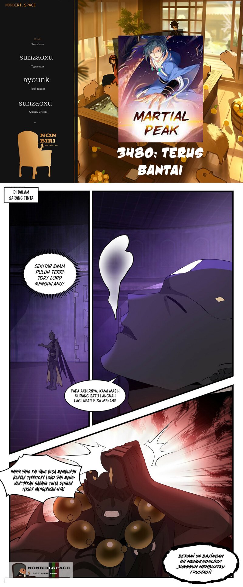 Halaman 1 dari Martial Peak Chapter 3480