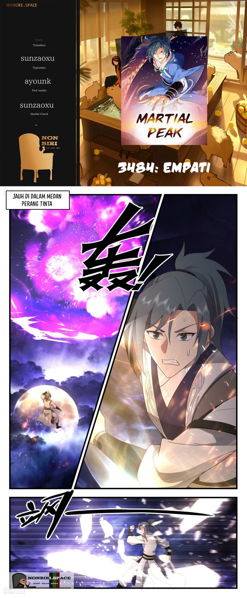 Halaman 1 dari Martial Peak Chapter 3484