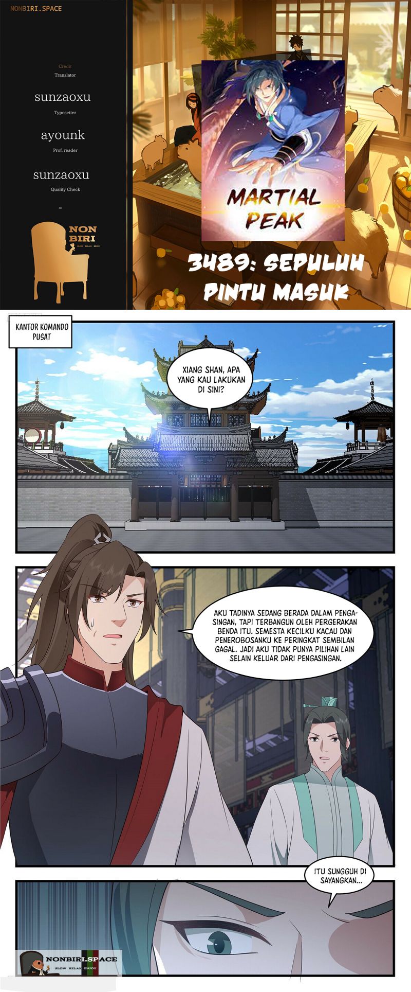 Halaman 1 dari Martial Peak Chapter 3489