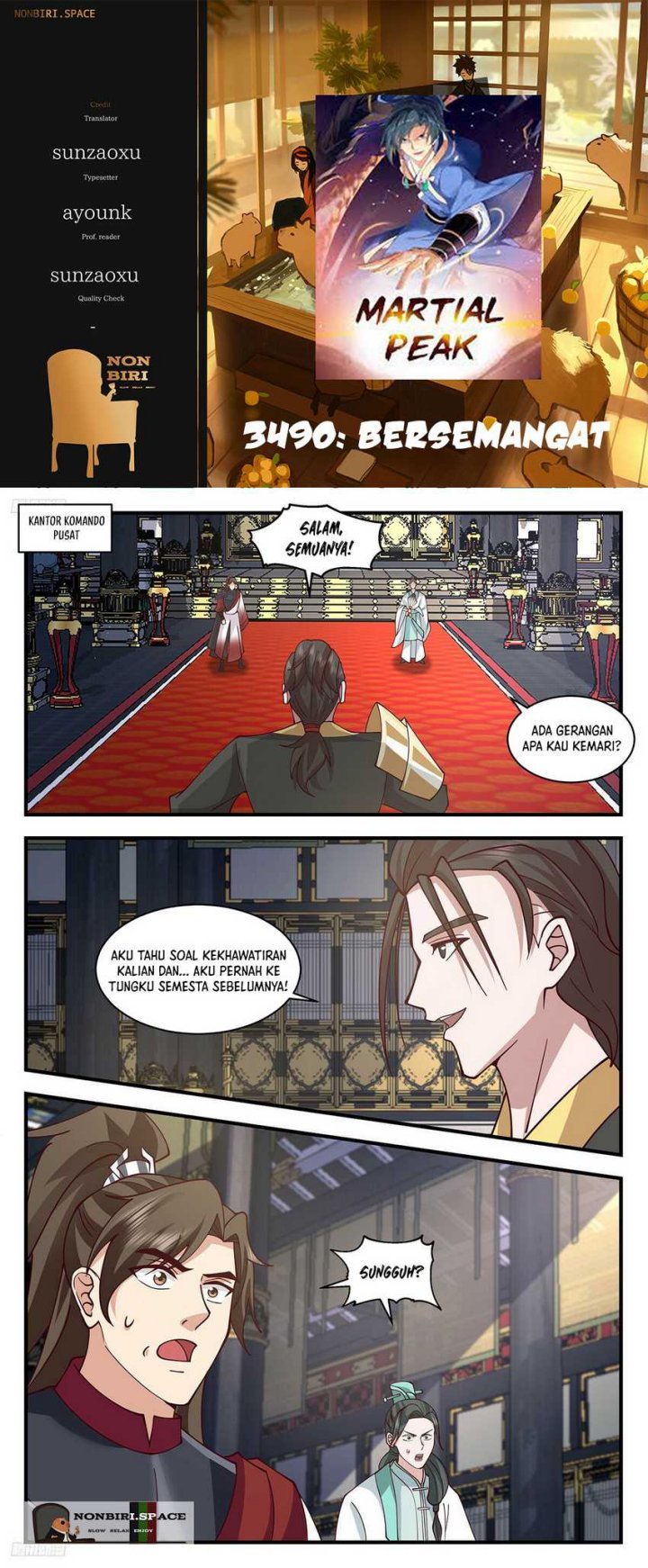 Halaman 1 dari Martial Peak Chapter 3490