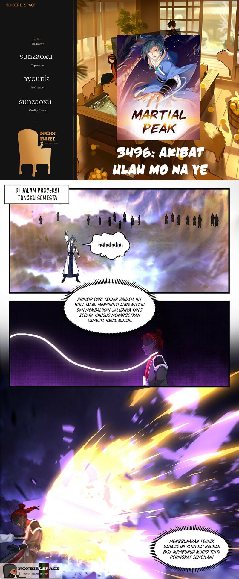 Halaman 1 dari Martial Peak Chapter 3496
