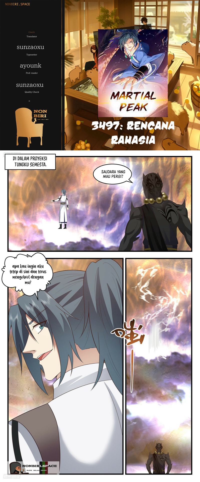 Halaman 1 dari Martial Peak Chapter 3497