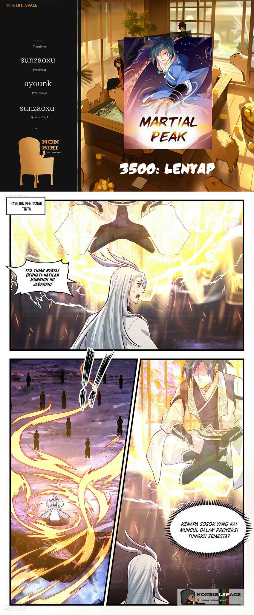 Halaman 1 dari Martial Peak Chapter 3500