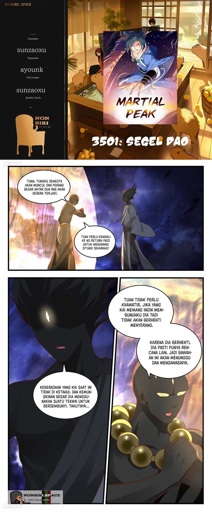 Halaman 1 dari Martial Peak Chapter 3501