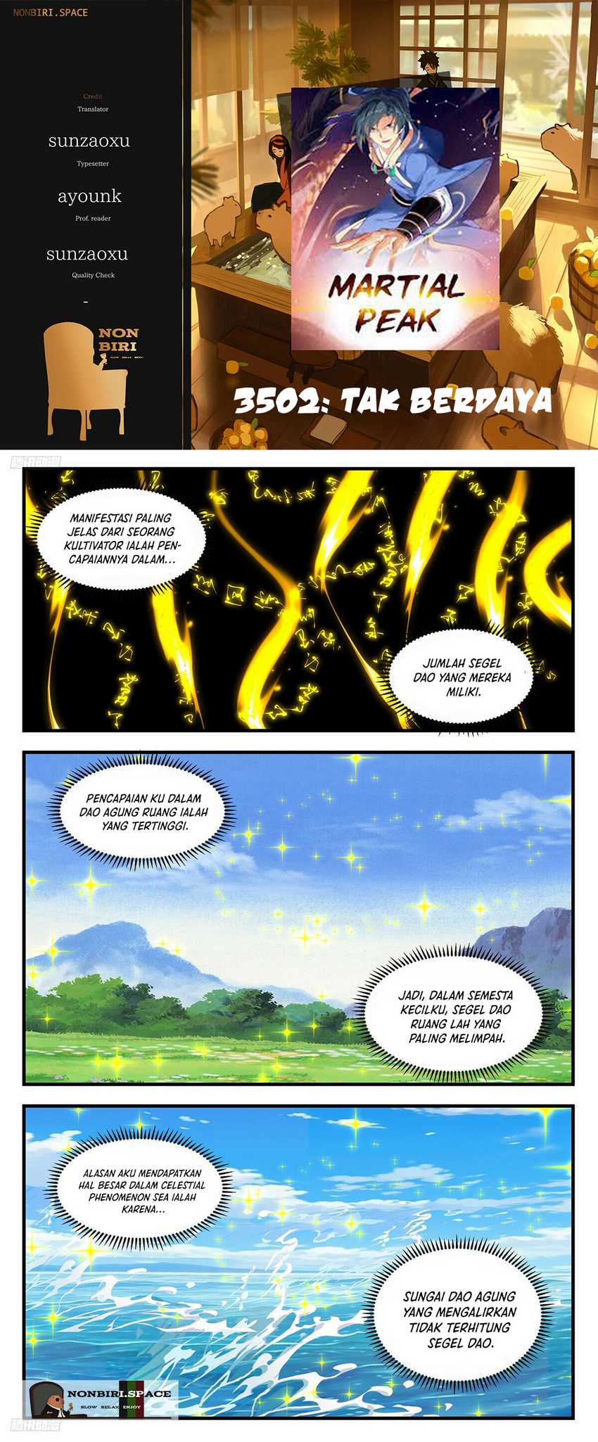 Halaman 1 dari Martial Peak Chapter 3502