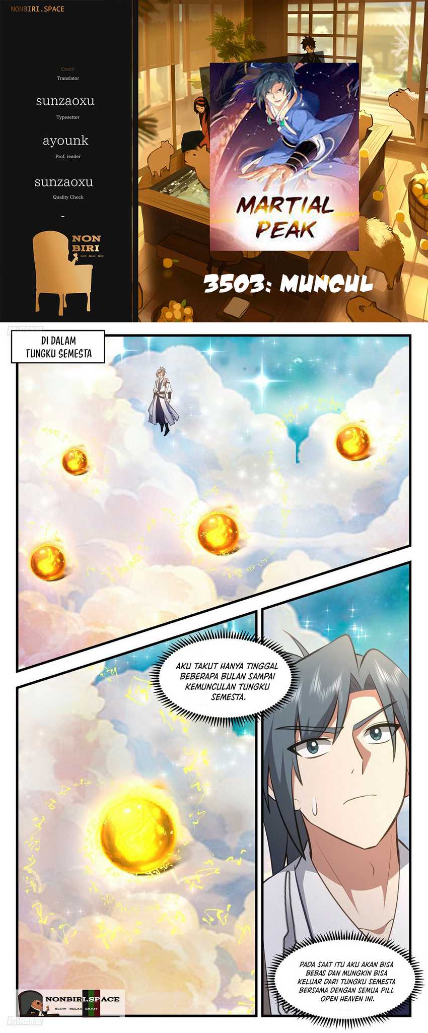 Halaman 1 dari Martial Peak Chapter 3503