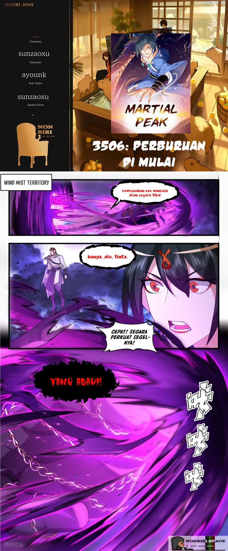 Halaman 1 dari Martial Peak Chapter 3506
