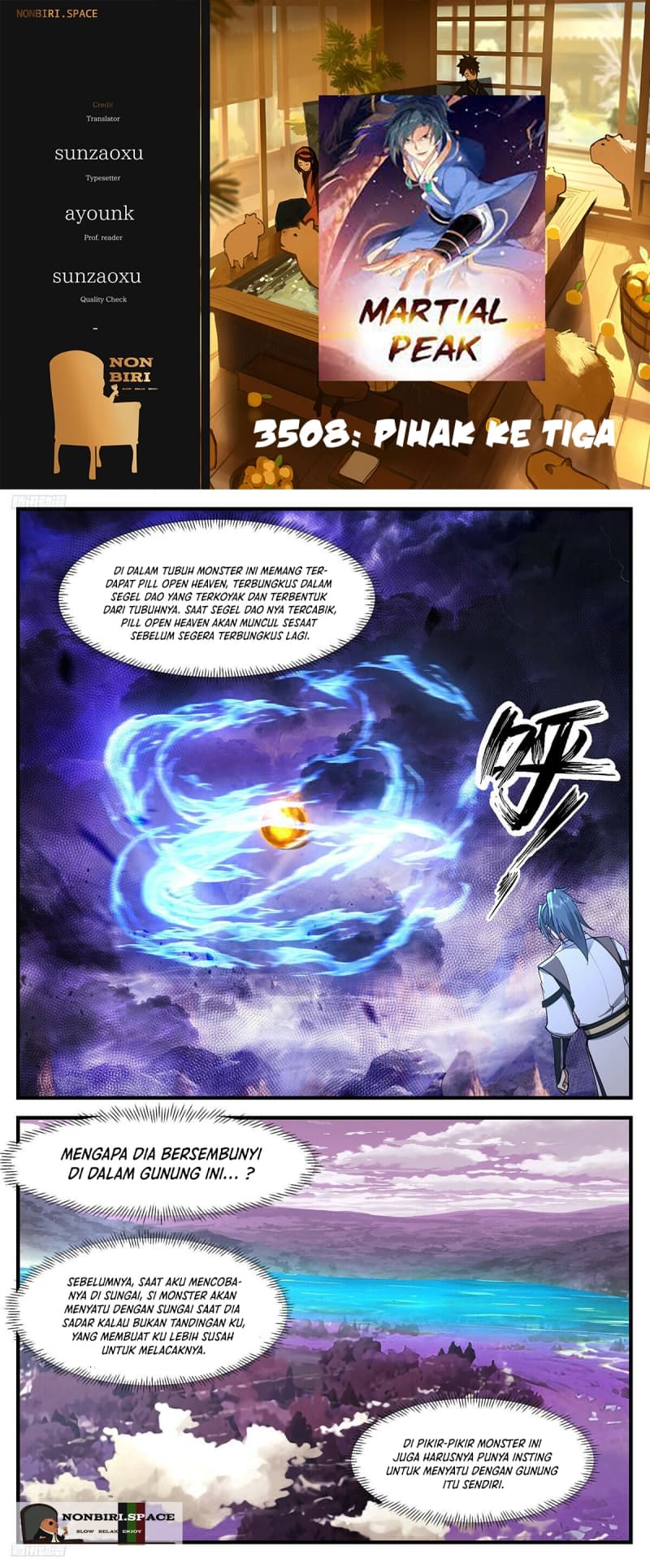 Halaman 1 dari Martial Peak Chapter 3508