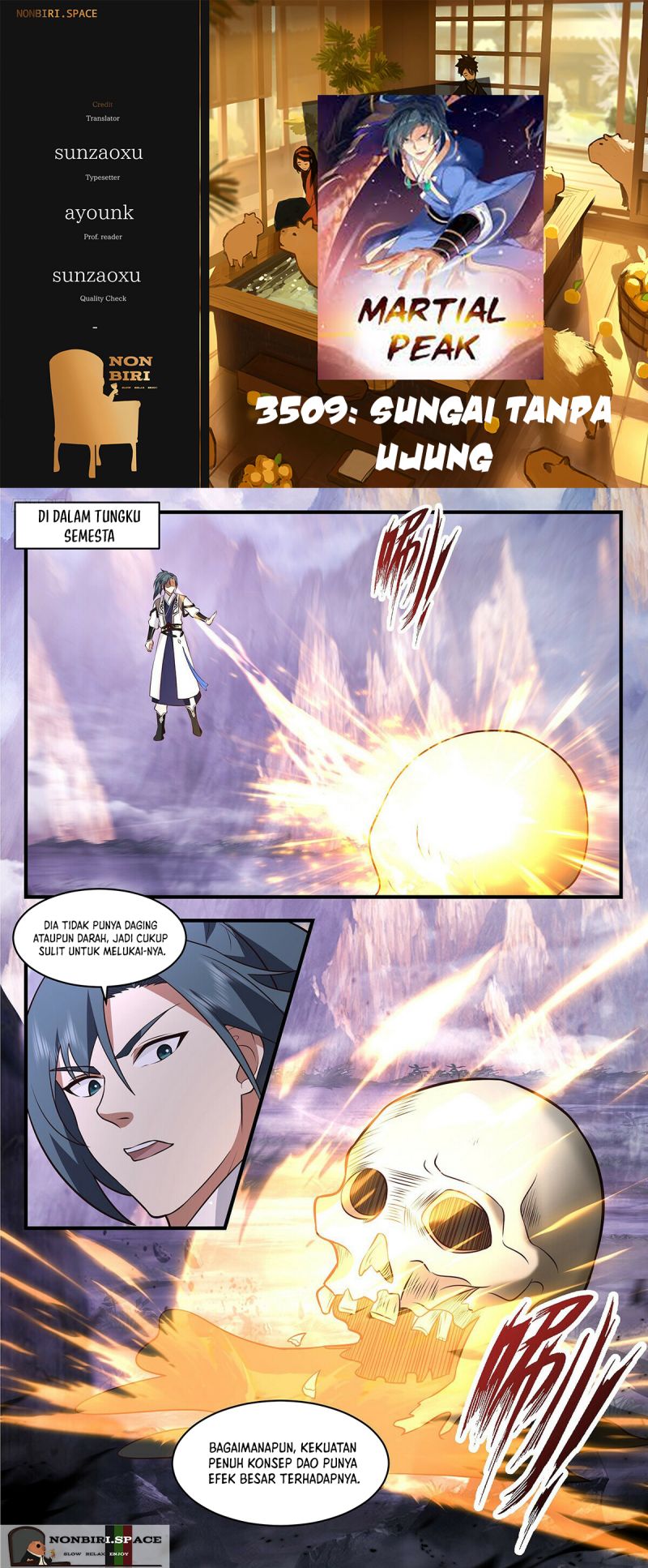 Halaman 1 dari Martial Peak Chapter 3509