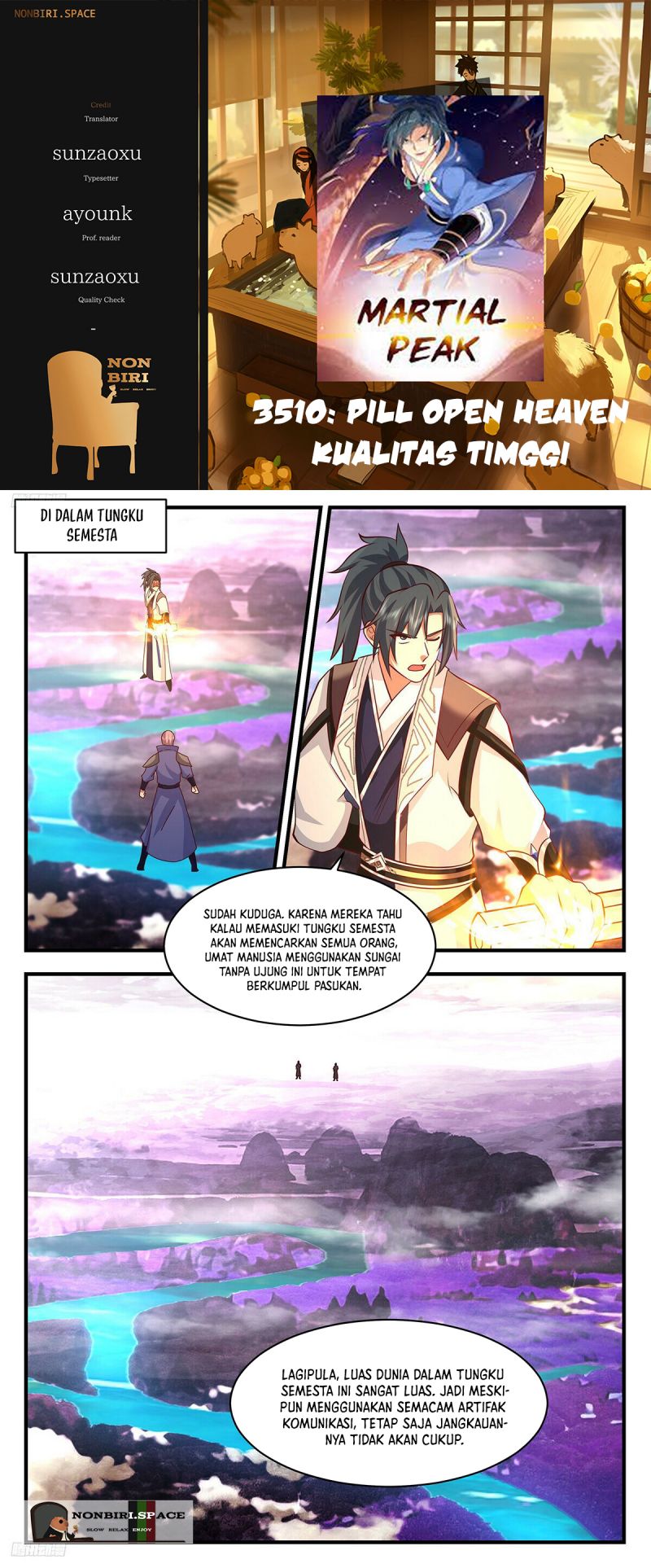 Halaman 1 dari Martial Peak Chapter 3510