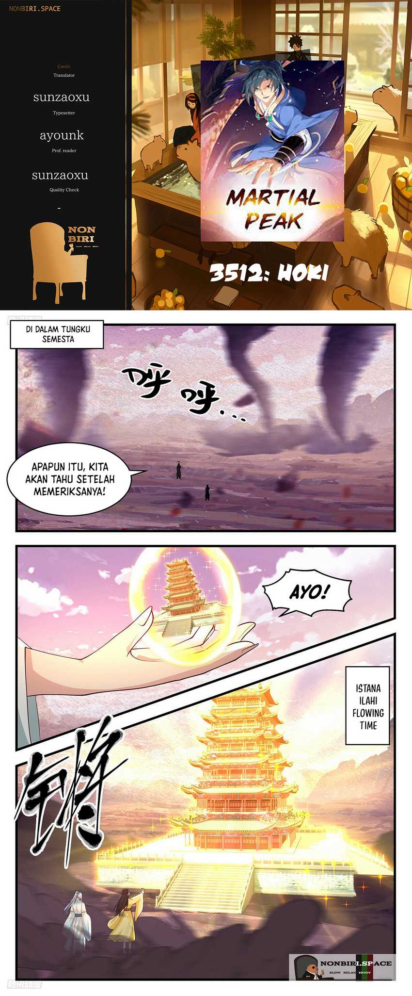 Halaman 1 dari Martial Peak Chapter 3512