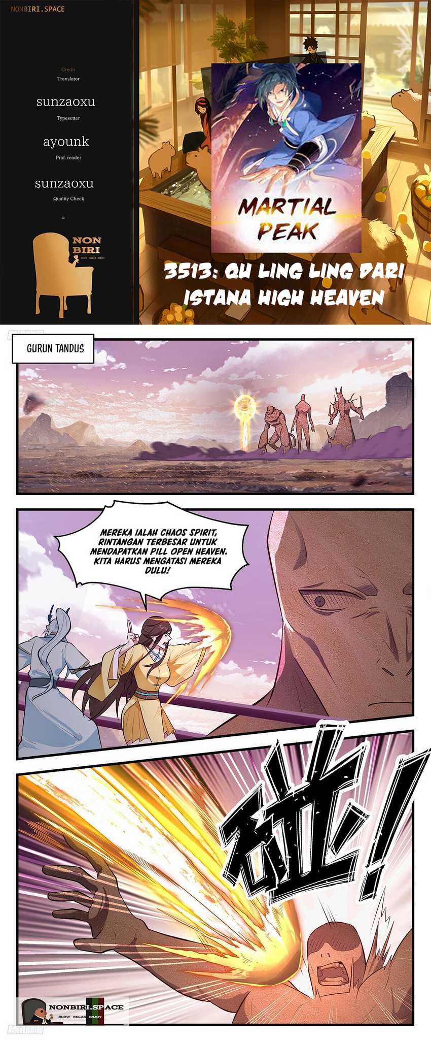 Halaman 1 dari Martial Peak Chapter 3513