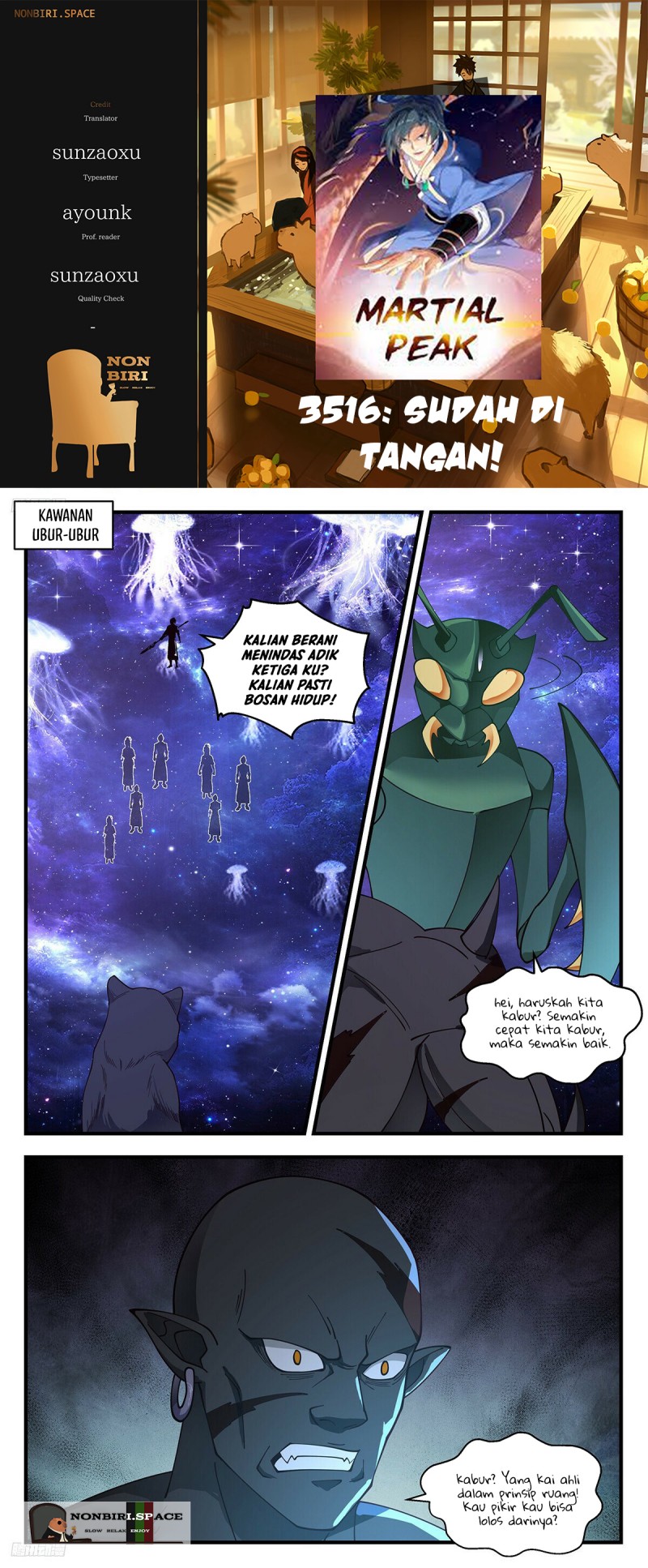 Halaman 1 dari Martial Peak Chapter 3516