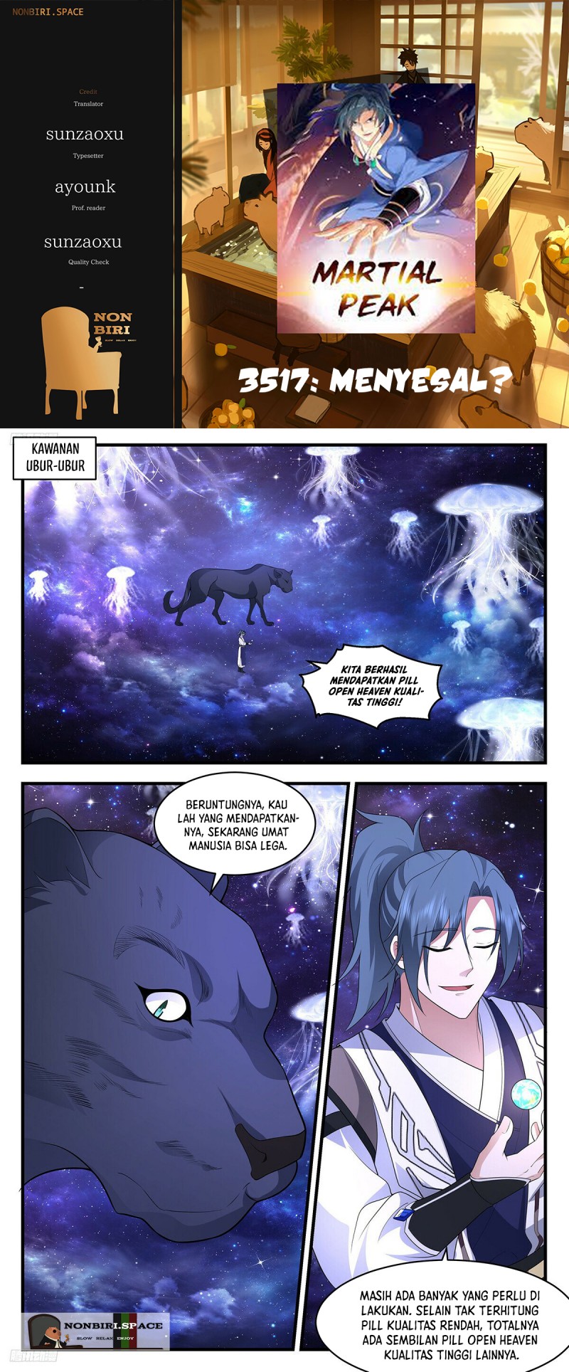 Halaman 1 dari Martial Peak Chapter 3517