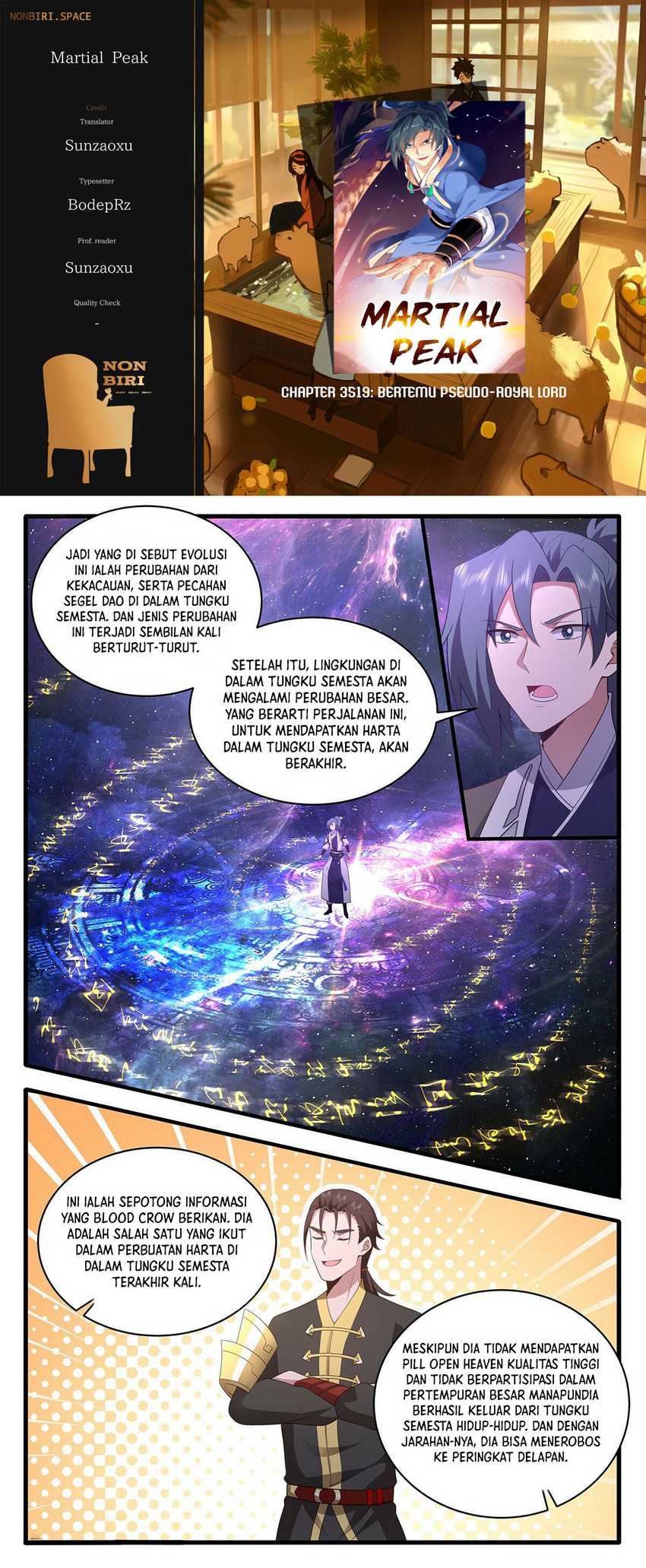 Halaman 1 dari Martial Peak Chapter 3519