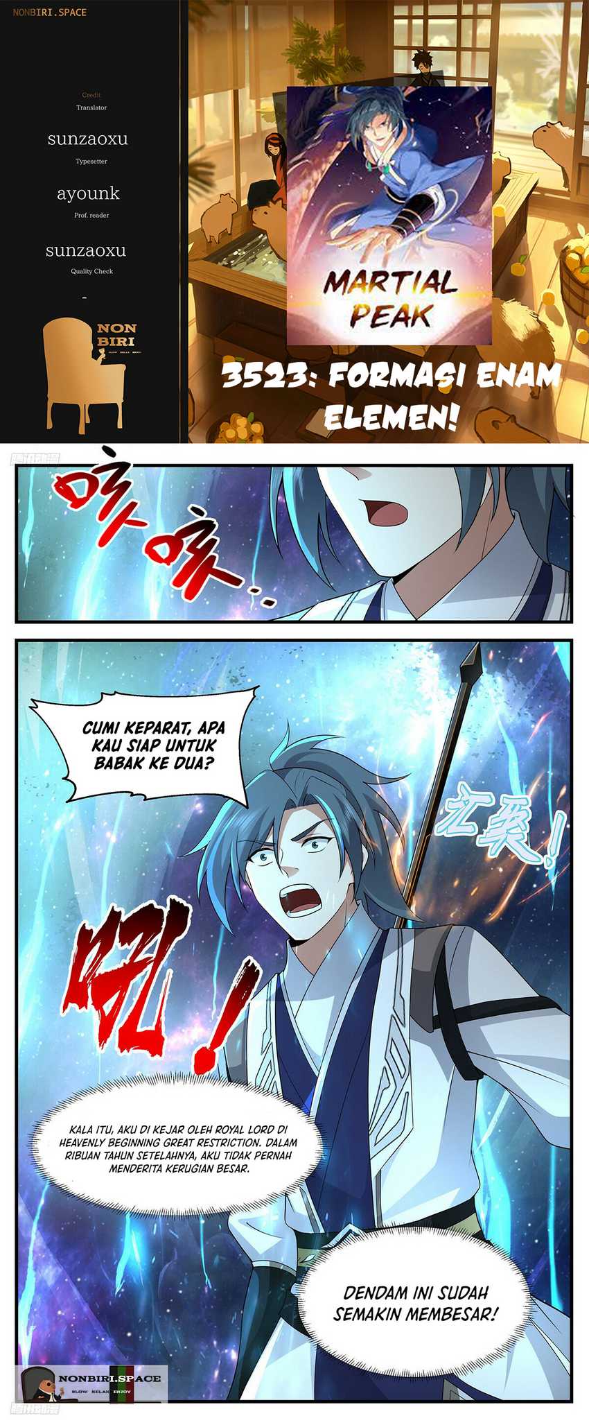 Halaman 1 dari Martial Peak Chapter 3523