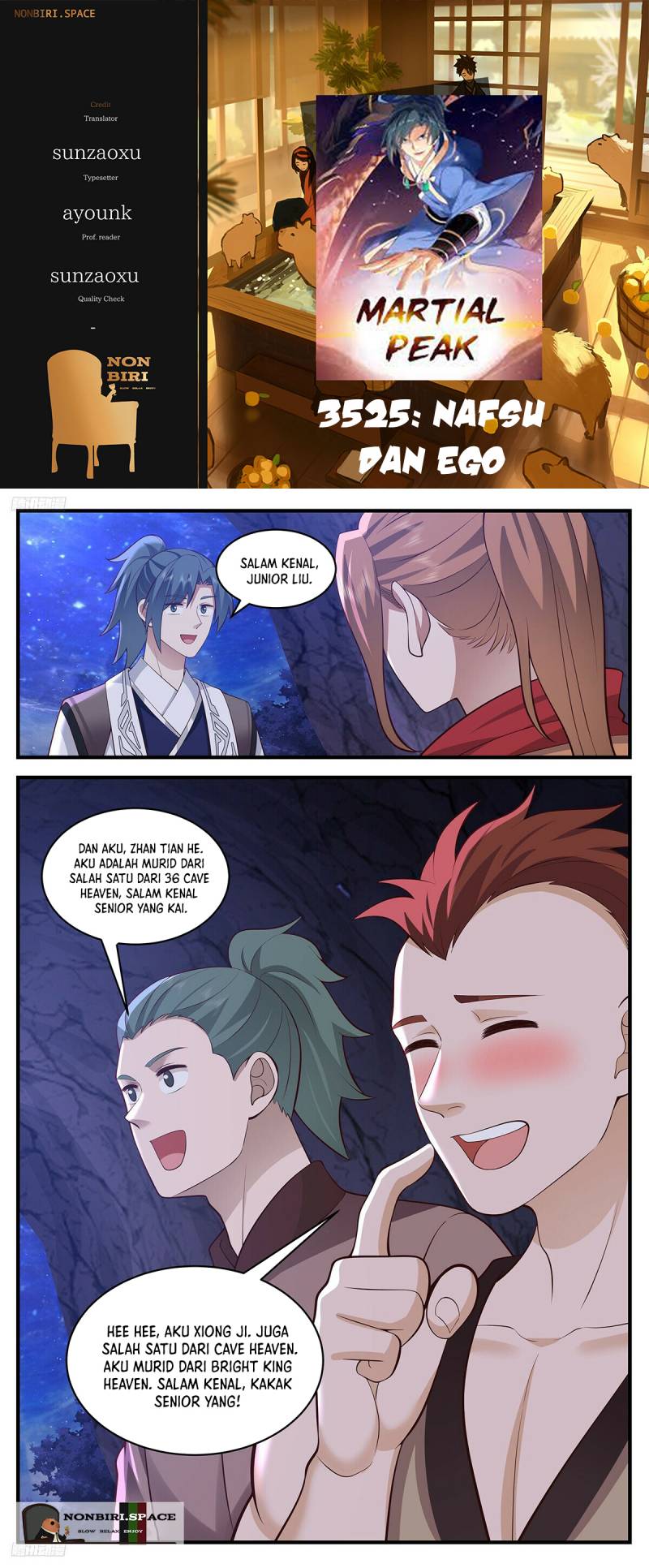 Halaman 1 dari Martial Peak Chapter 3525