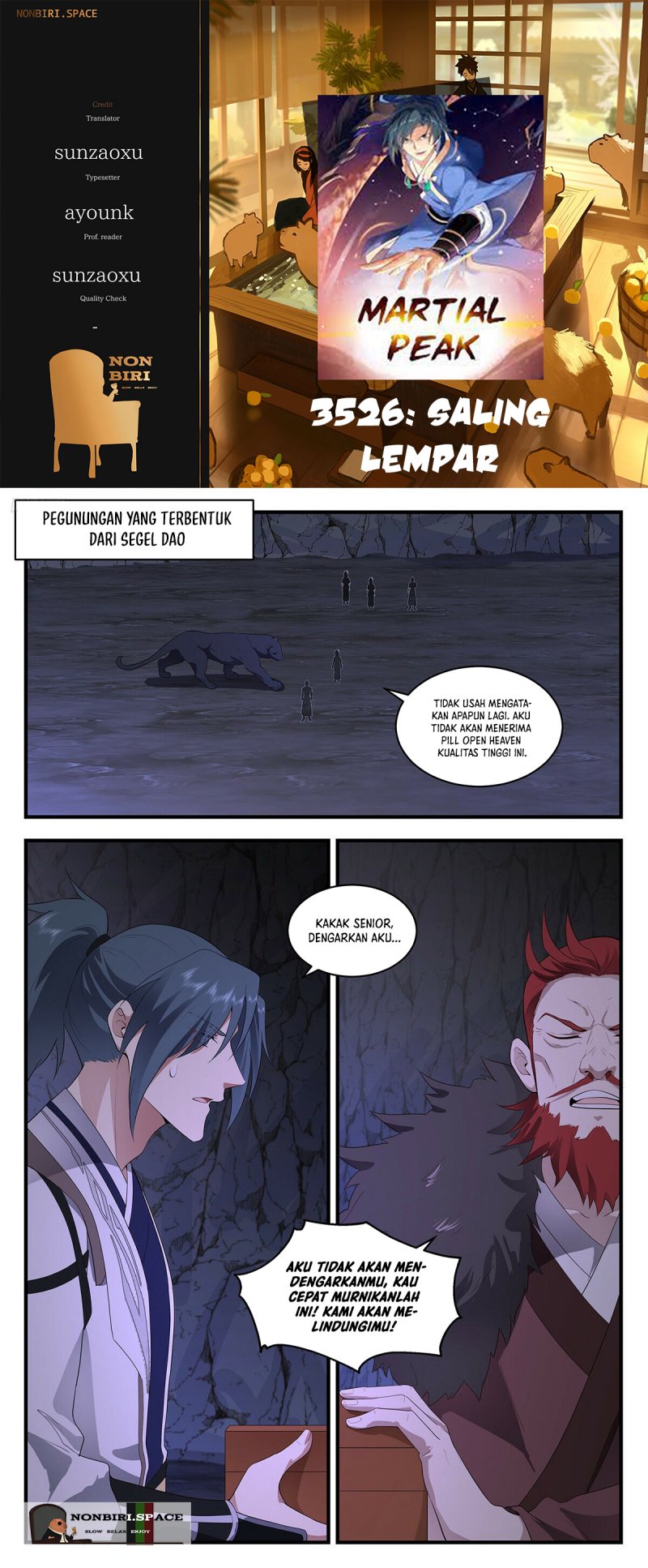 Halaman 1 dari Martial Peak Chapter 3526