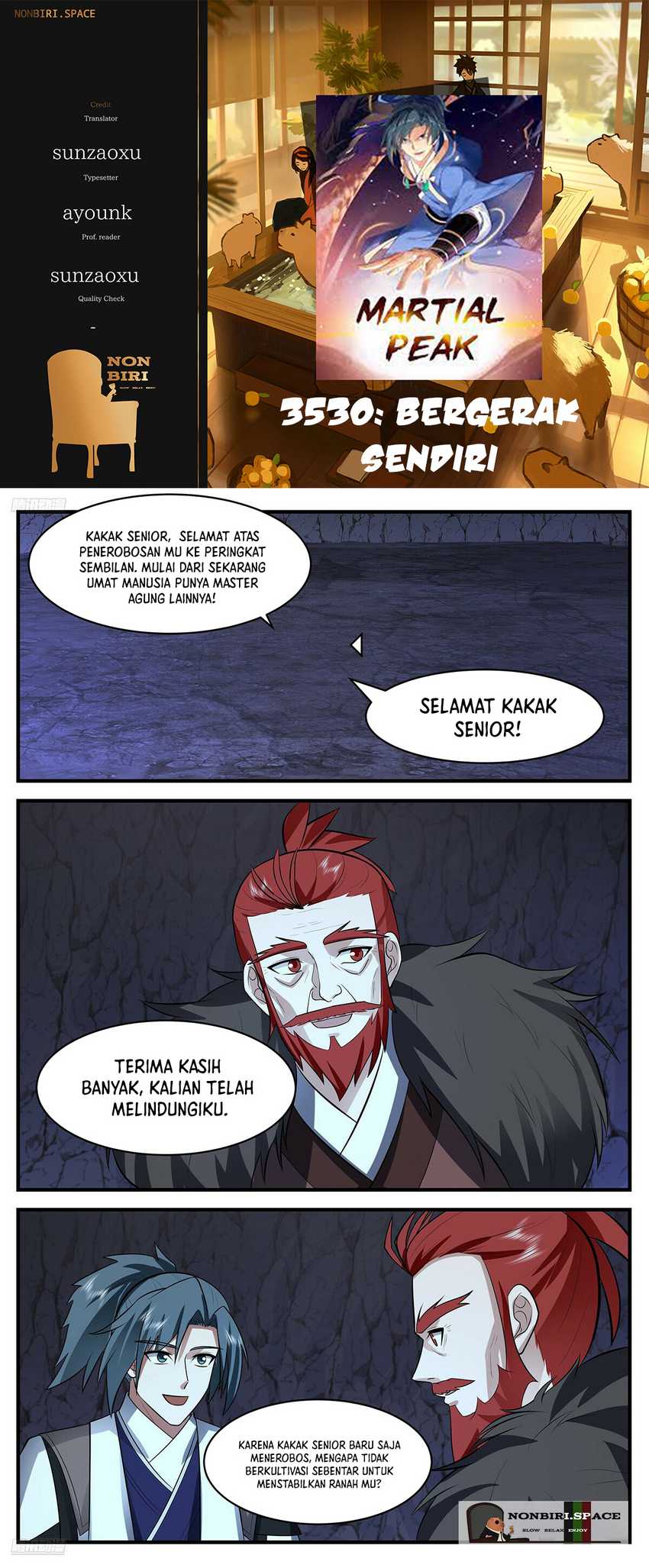 Halaman 1 dari Martial Peak Chapter 3530