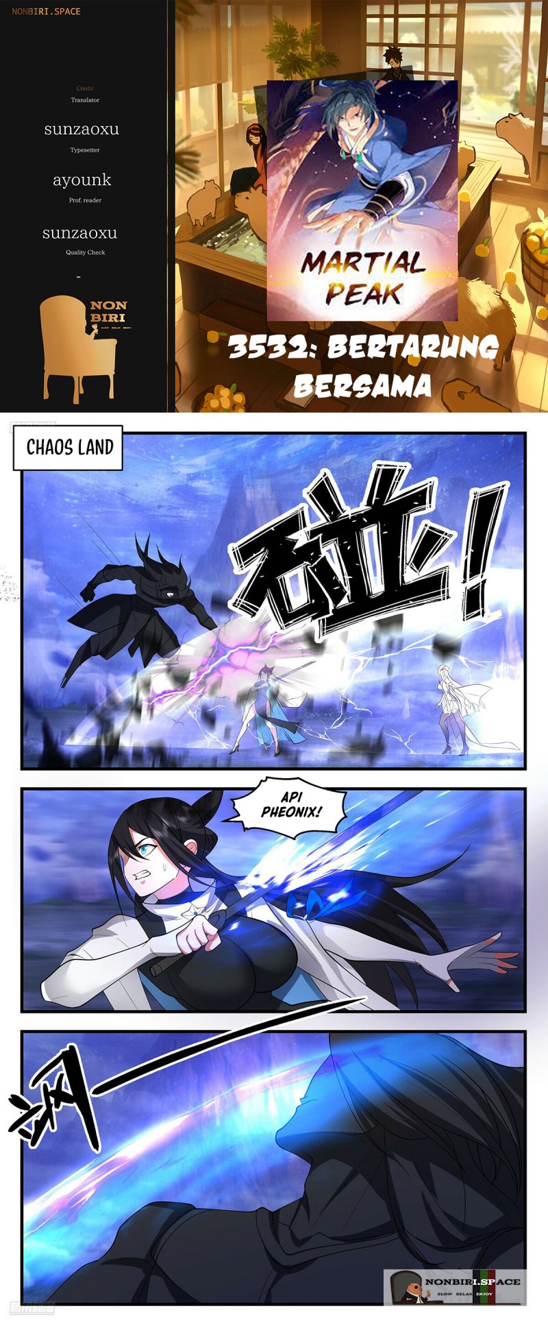 Halaman 1 dari Martial Peak Chapter 3532
