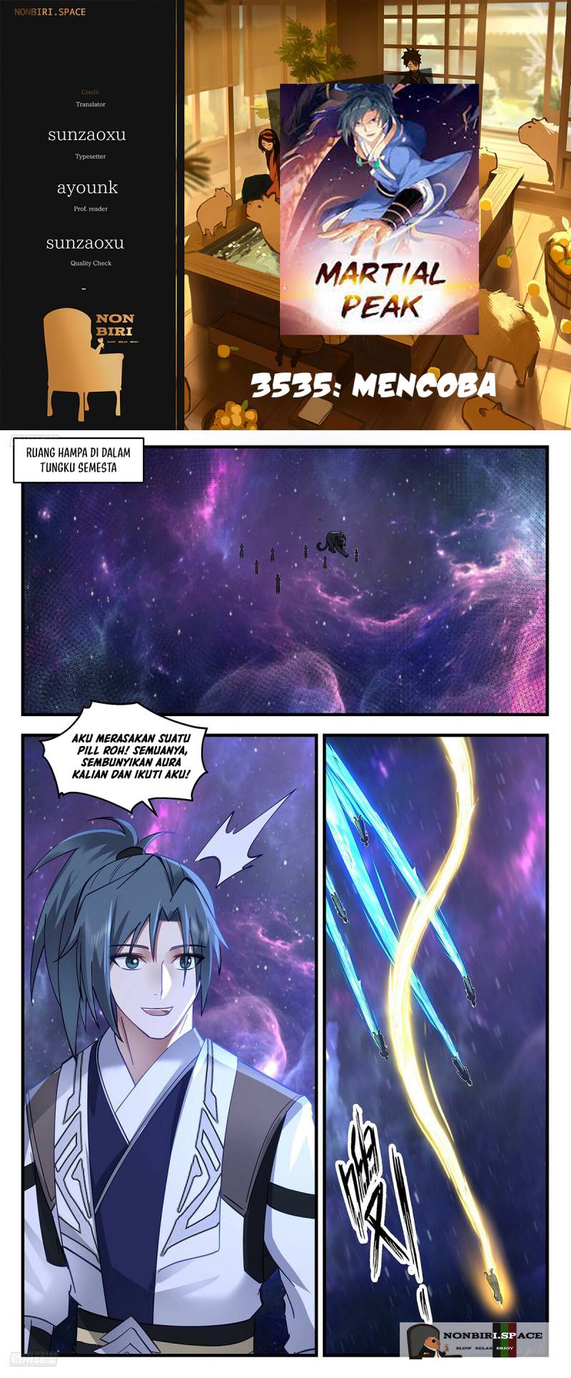 Halaman 1 dari Martial Peak Chapter 3535