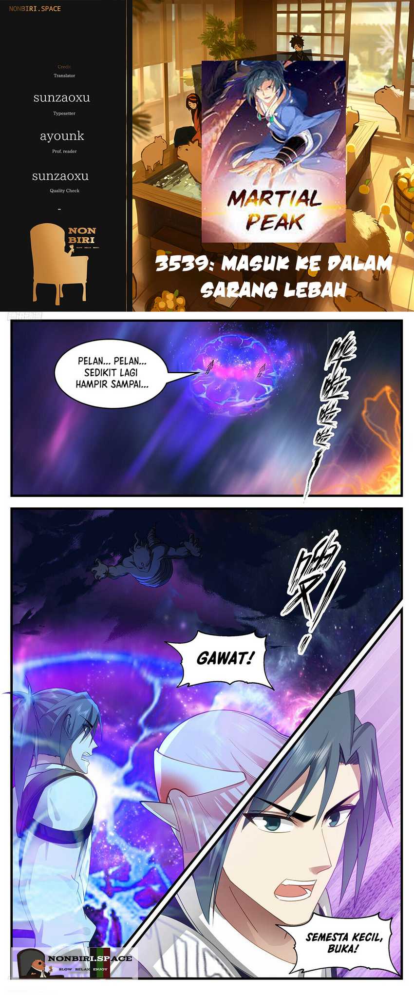 Halaman 1 dari Martial Peak Chapter 3539