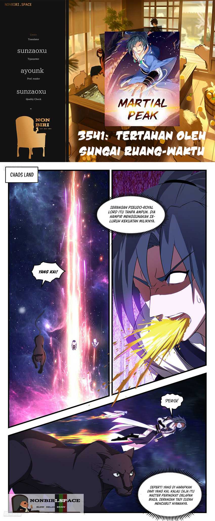 Halaman 1 dari Martial Peak Chapter 3541