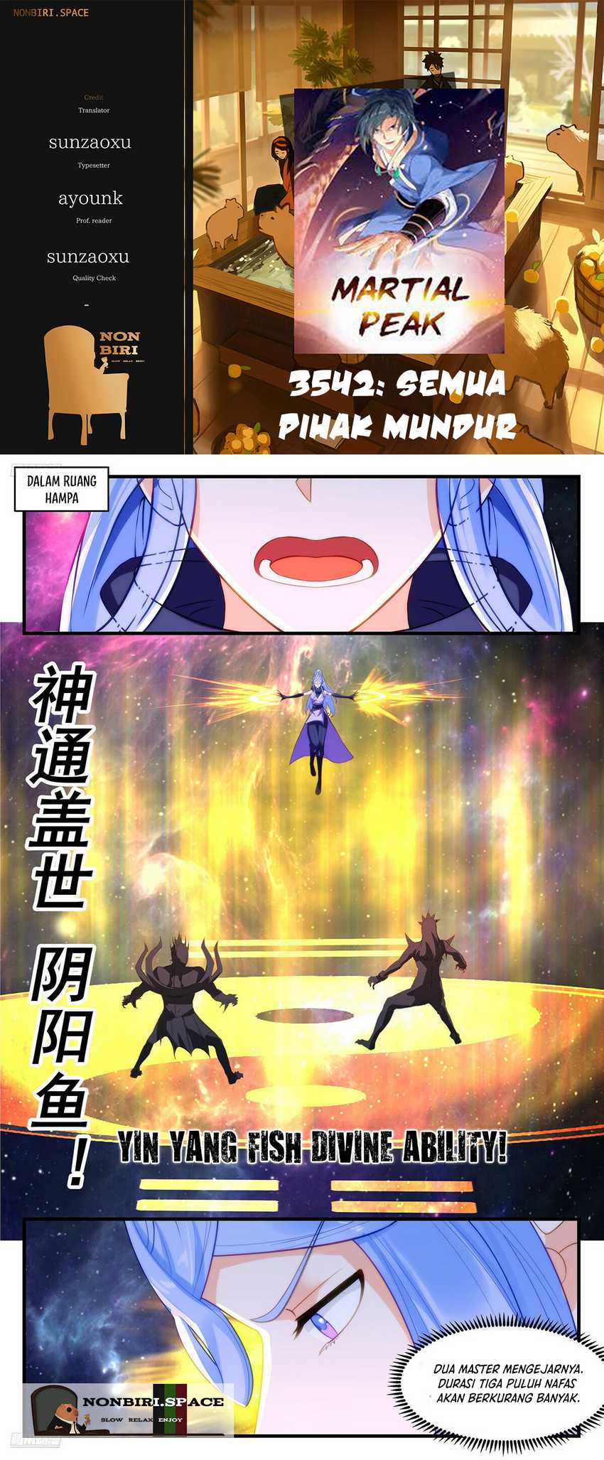 Halaman 1 dari Martial Peak Chapter 3542