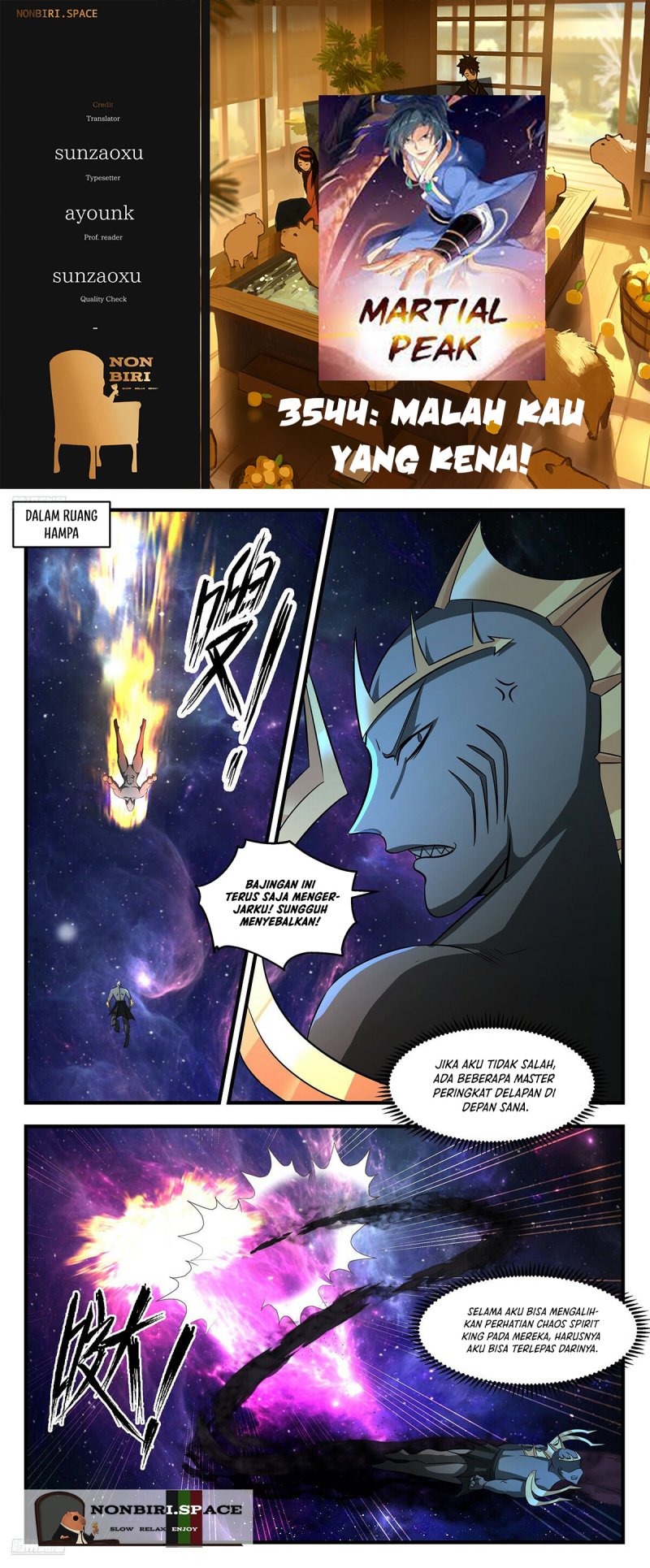 Halaman 1 dari Martial Peak Chapter 3544