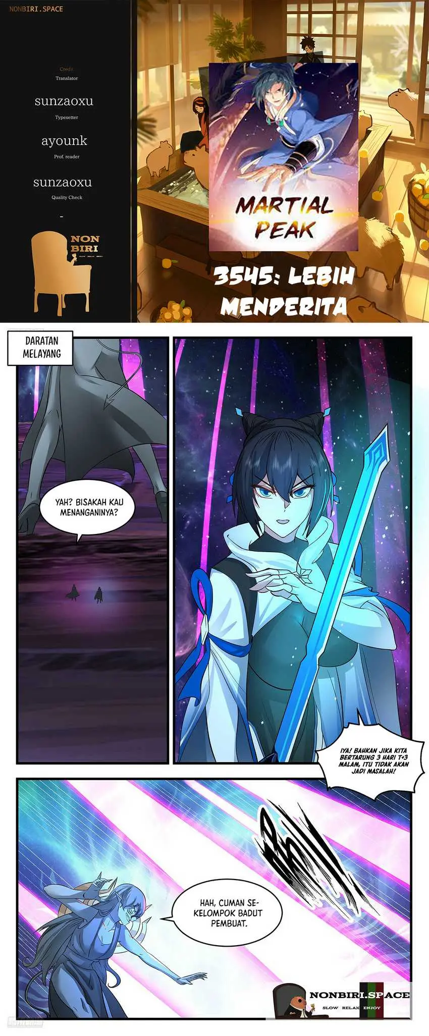 Halaman 1 dari Martial Peak Chapter 3545