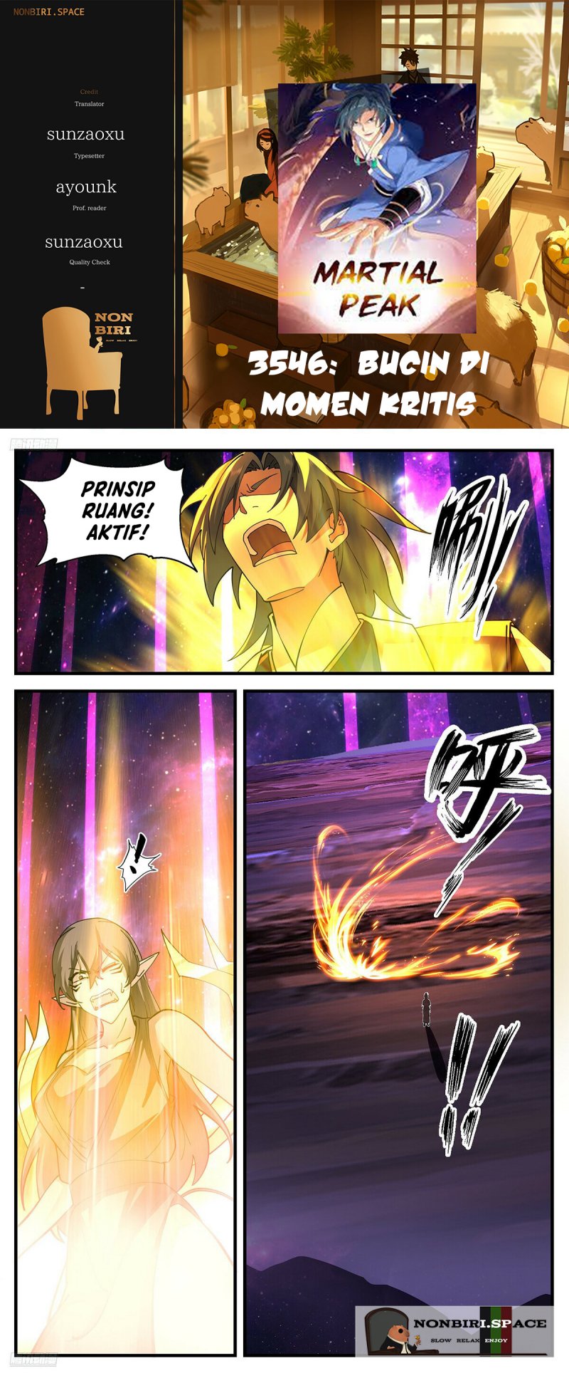 Halaman 1 dari Martial Peak Chapter 3546