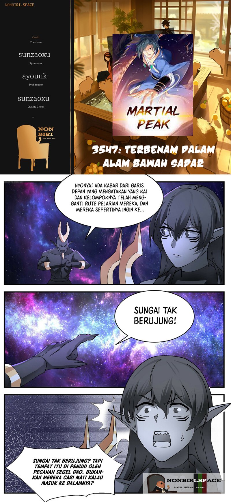 Halaman 1 dari Martial Peak Chapter 3547
