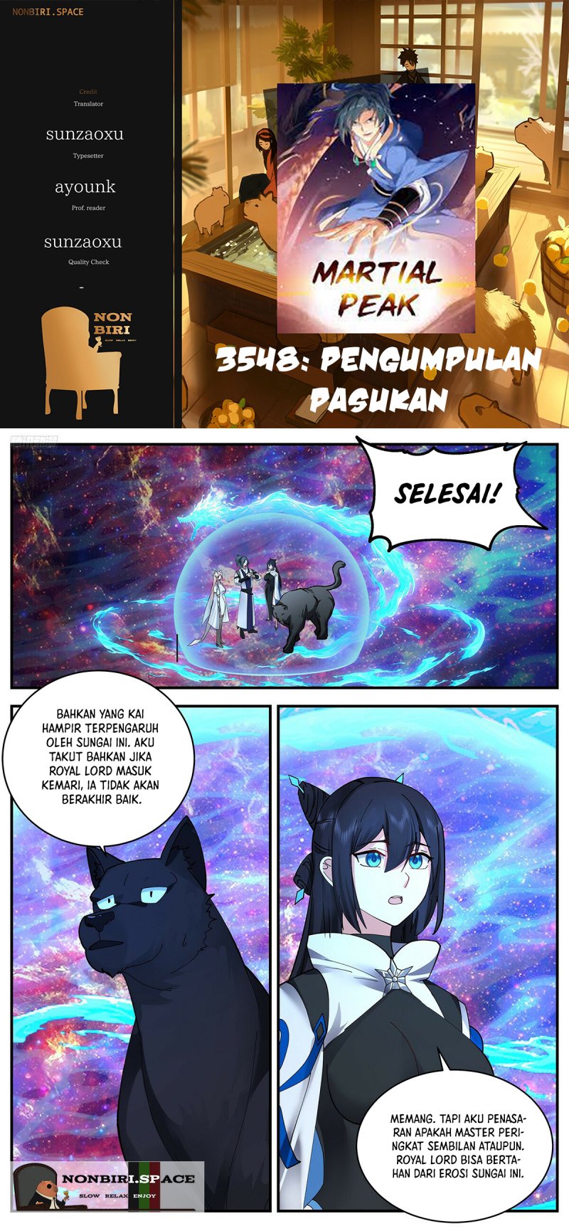 Halaman 1 dari Martial Peak Chapter 3548