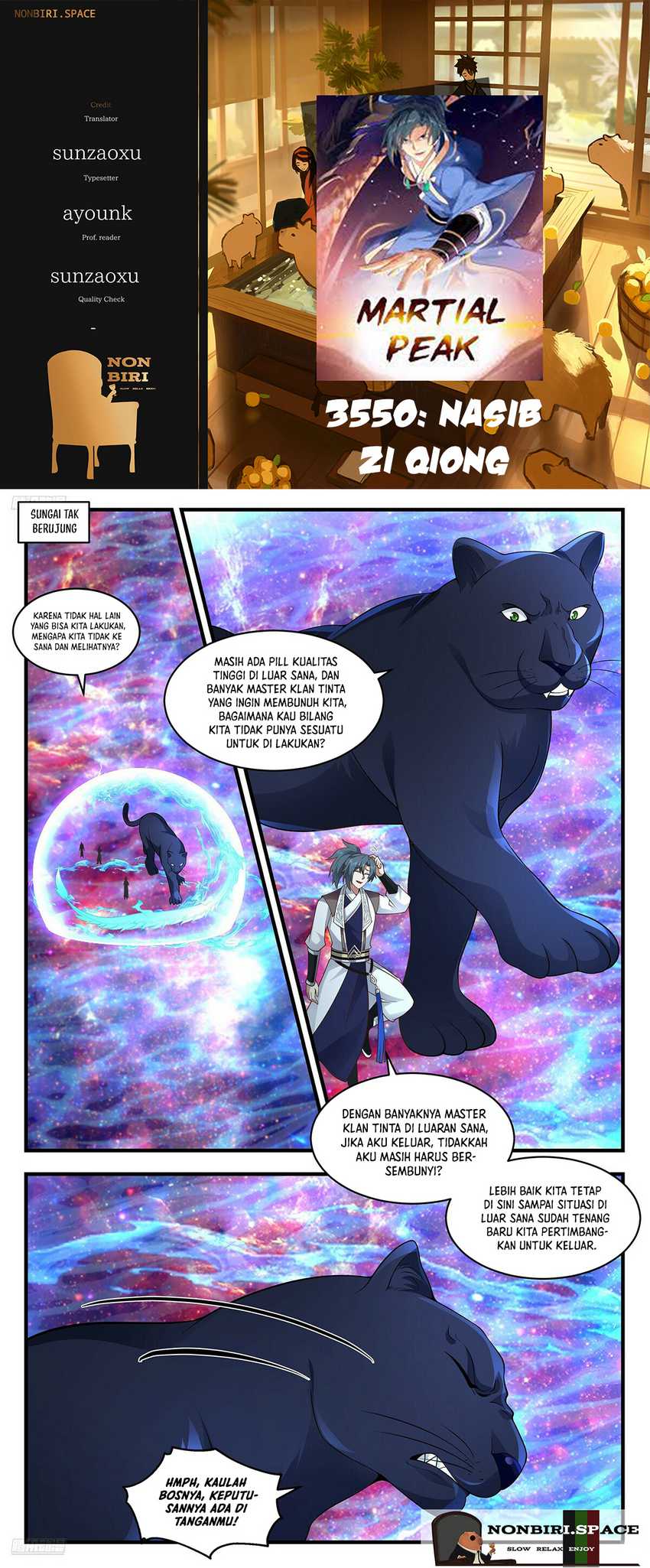 Halaman 1 dari Martial Peak Chapter 3550