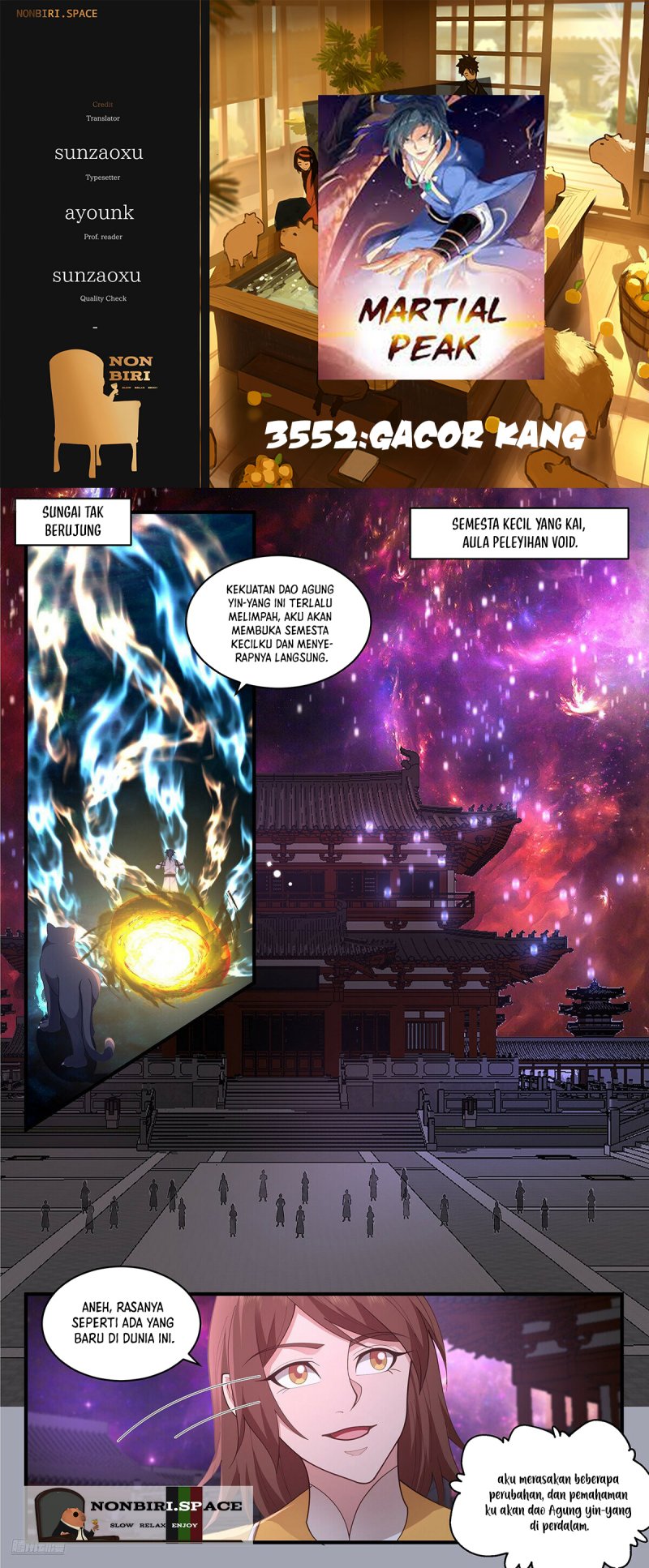 Halaman 1 dari Martial Peak Chapter 3552