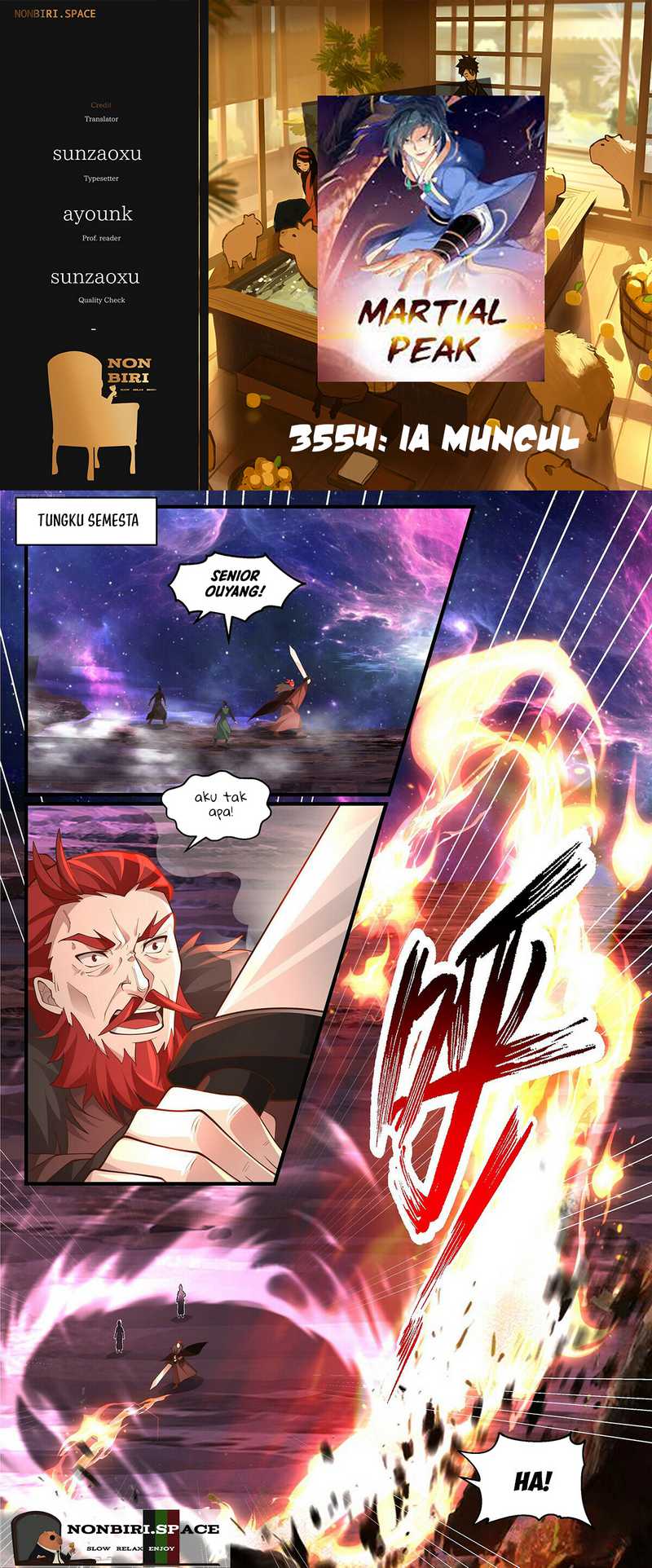 Halaman 1 dari Martial Peak Chapter 3554